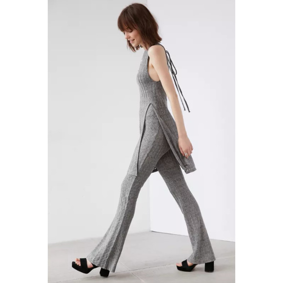 Ecoté Shade Double Layer Flare Jumpsuit - Picture 6 of 10